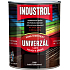 Industrol S2013 univerzál lesk vrchní barva na kov a dřevo, 2880 kaštanově hnědá, 750 ml