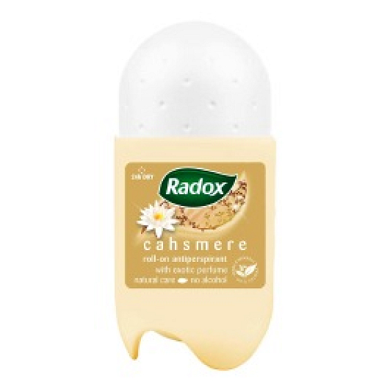 Radox Cashmere kuličkový antiperspirant deodorant roll-on pro ženy 50 ml