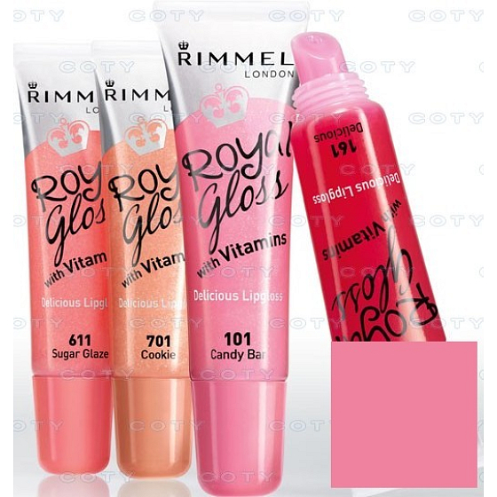 Rimmel London lesk na rty Royal Gloss 611 Sugar Glaze
