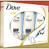 Dove Intense Repair šampon 250 ml + kondicionér 200 ml + sprchový gel 250 ml, kosmetická sada