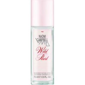 Naomi Campbell Wild Pearl parfémovaný deodorant sklo pro ženy 75 ml
