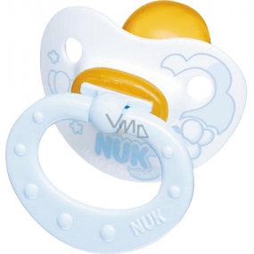 Nuk Rose & Blue ortodontické latexové šidítko 0-6 měsíců modré 1 kus