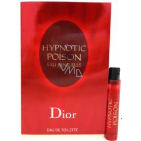 Christian Dior Hypnotic Poison Eau Sensuelle toaletní voda pro ženy 1 ml s rozprašovačem, vialka