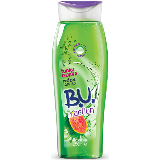 B.U. In Action Funky Guava sprchový gel 250 ml