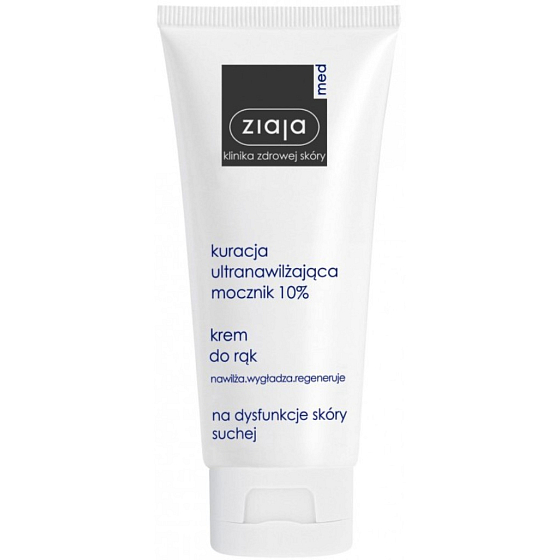 Ziaja Med Ultra-Moisturizing Urea 10% ultrahydratační intenzivní regenerační krém na ruce 100 ml