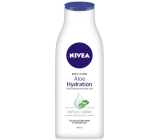 Nivea Aloe & Hydration lekkie mleczko do ciała z pompką, 400 ml