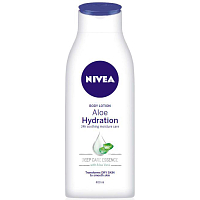 Nivea Aloe & Hydration lekkie mleczko do ciała z pompką, 400 ml
