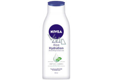 Nivea Aloe & Hydration lekkie mleczko do ciała z pompką, 400 ml
