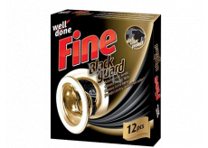 Well Done Fine Black Guard chusteczki do prania do odnowy czarnego koloru 12 sztuk