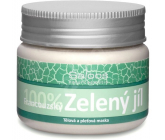 Saloos Bio 100% Zelený jíl francouzský pleťová maska absorbuje toxické látky, zbavuje ji nečistot, nežádoucí mastnoty 80 g