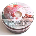Heart & Home Červené jablko s badyánem Sojová vonná svíčka v mističce hoří až 12 hodin 36 g