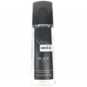 Mexx Black Man perfumowany dezodorant szkło dla mężczyzn 75 ml