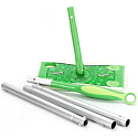 Swiffer 2v1 Kit mop + náhradní prachovka na podlahu 8 kusů + násada malá + prachovka 1 kus, sada