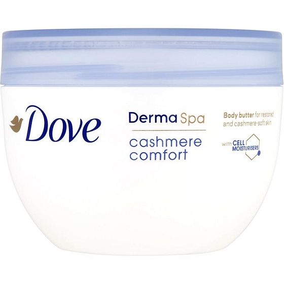 Dove Derma Spa Cashmere Comfort tělový krém pro všechny typy pokožky 300 ml