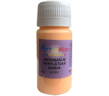Art e Miss Świecąca uniwersalna farba akrylowa 72 Neon jasny pomarańczowy 40 g