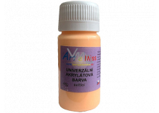 Art e Miss Świecąca uniwersalna farba akrylowa 72 Neon jasny pomarańczowy 40 g