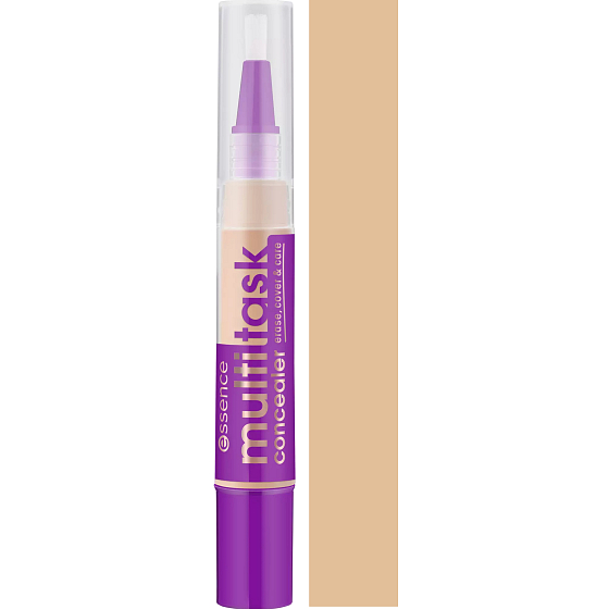 Essence Multitask płynny korektor 20 Natural Beige 3 ml