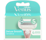 Gillette Venus Deluxe Smooth Sensitive wkłady 4 sztuki, dla kobiet