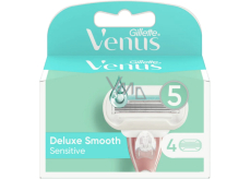 Gillette Venus Deluxe Smooth Sensitive wkłady 4 sztuki, dla kobiet