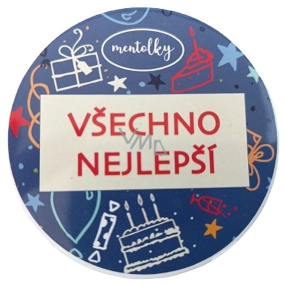 Albi Retro mentolki z wiadomością Wszystkiego najlepszego 20 g