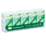 Tento Fresh Eucalyptus chusteczki higieniczne 3 warstwy 10 sztuk