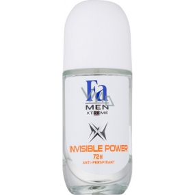 Fa Men Xtreme Invisible Power kuličkový antiperspirant deodorant roll-on pro muže 50 ml