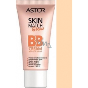 Astor SkinMatch Glow SPF15 BB krém 200 Nude 30 ml Astor SkinMatch Glow SPF15 BB krém 200 Nude 30 ml