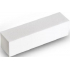 Pilnik do paznokci 4-stronny blok biały 9,5 x 2,5 x 2,5 cm