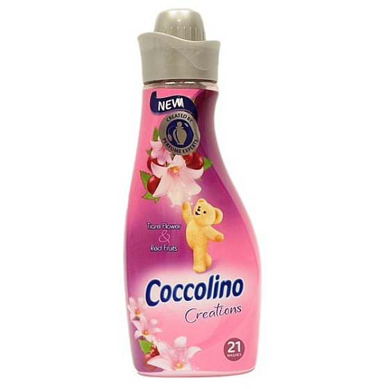 Coccolino Creations Tiare Flower & Red Fruits koncentrovaná aviváž 21 dávek 750 ml