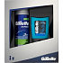 Gillette Series Sensitive gel na holení 200 ml + Gillette After Shave gel po holení pro citlivou pleť 75 ml, kosmetická sada pro muže