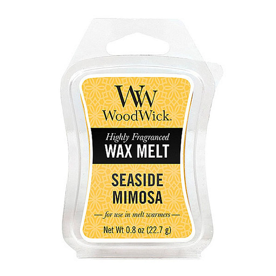 WoodWick Seaside Mimosa - Mimóza na pobřeží vonný vosk do aromalampy 22.7 g
