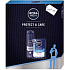 Nivea Men Protect & Care 2v1 pečující voda po holení 100 ml + Men Protect & Care pěna na holení 200 ml, kosmetická sada