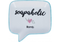 Bomb Cosmetics Soapaholic Miska na mydło Keramická miska 12,5 x 12,5 cm