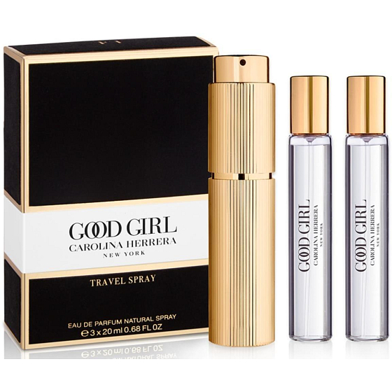 Carolina Herrera Good Girl parfémovaná voda pro ženy komplet 3 x 20 ml