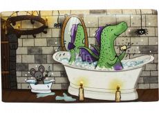 English Soap Wonderful Animals Dragon - Úžasná zvířata Smok naturalnie perfumowane mydło toaletowe z masłem shea dla dzieci 190 g