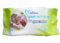 Miléne Kids nawilżane chusteczki przeciw odparzeniom i zaparzeniom dla dzieci 72 sztuki