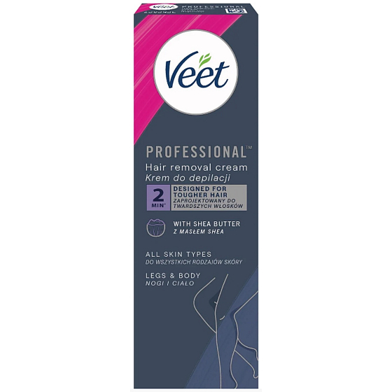 Veet Professional Masło shea depilacyjny krem 100 ml