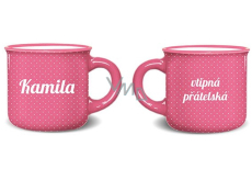 Niekupiony imienny mini kubek Kamila 100 ml