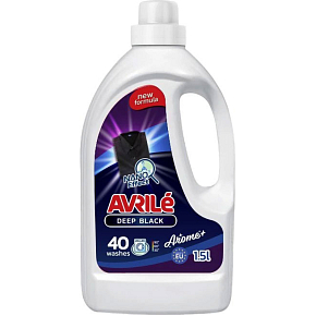 Avrilé Deep Black żel do prania ciemnych tkanin, 40 prań 1,5 l
