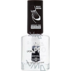 Rimmel London Lycra Pro lak na nehty 421 Clearly Clear 12 ml