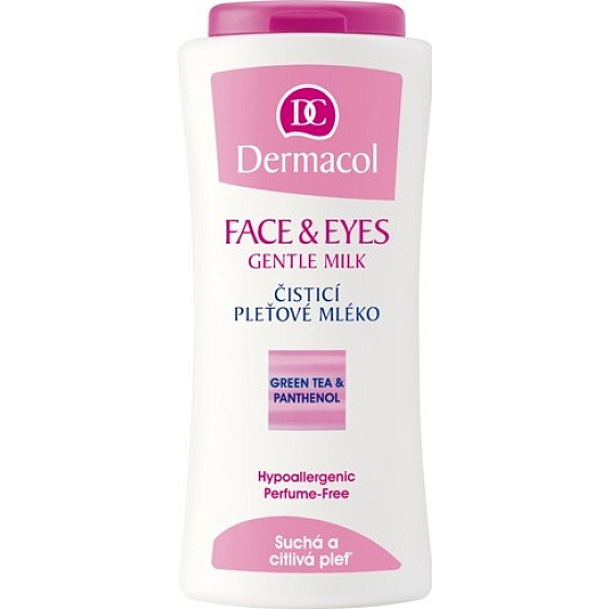 Dermacol Face&Eyes Gentle milk Čisticí pleťové mléko 200 ml