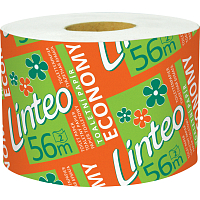 Linteo Economy papier toaletowy 2-warstwowy rolka 448 arkuszy, 56 metrów, 1 rolka
