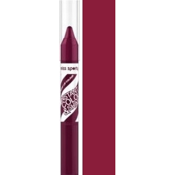 Miss Sporty Instant Lip Colour & Shine rtěnka 002 Plum Twist 1,1 g