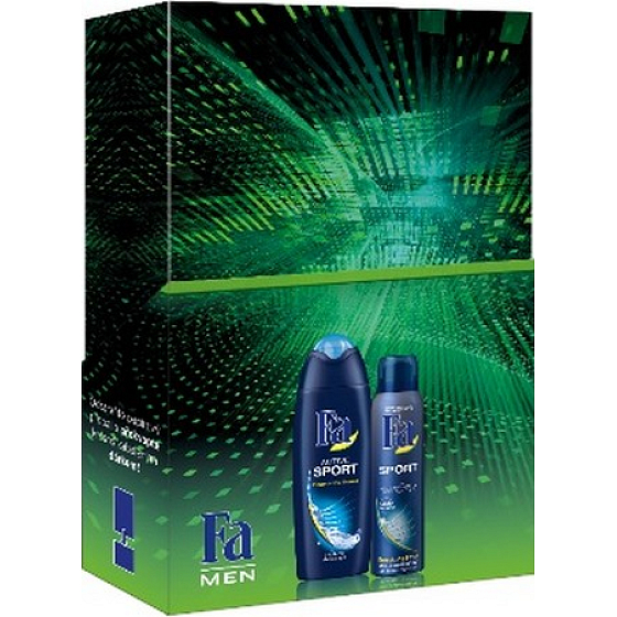 Fa Men Sport sprchový gel 250 ml + deodorant sprej pro muže 150 ml, kosmetická sada