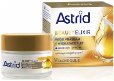 Astrid Beauty Elixir Nawilżający krem na dzień przeciw zmarszczkom z filtrami UV 50 ml