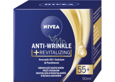 Nivea Anti-Wrinkle Revitalizing 55+ regenerujący krem na noc przeciw zmarszczkom, 50 ml