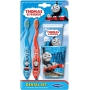 Thomas & Friends - Lokomotiva Tomáš zubní pasta pro děti 75 ml + 2 x zubní kartáček + kelímek na vodu, dárková sada