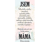 Bohemia Gifts Mléčná čokoláda Krycí jméno - máma, dárková 100 g