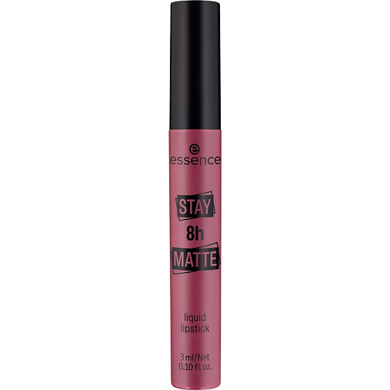 Essence Stay 8h Matte Liquid Lipstick tekutá rtěnka 09 Bite Me If You Can 3 ml