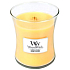 WoodWick Honeysuckle - Zimolez a Jasmín vonná svíčka s dřevěným knotem a víčkem sklo střední 275 g